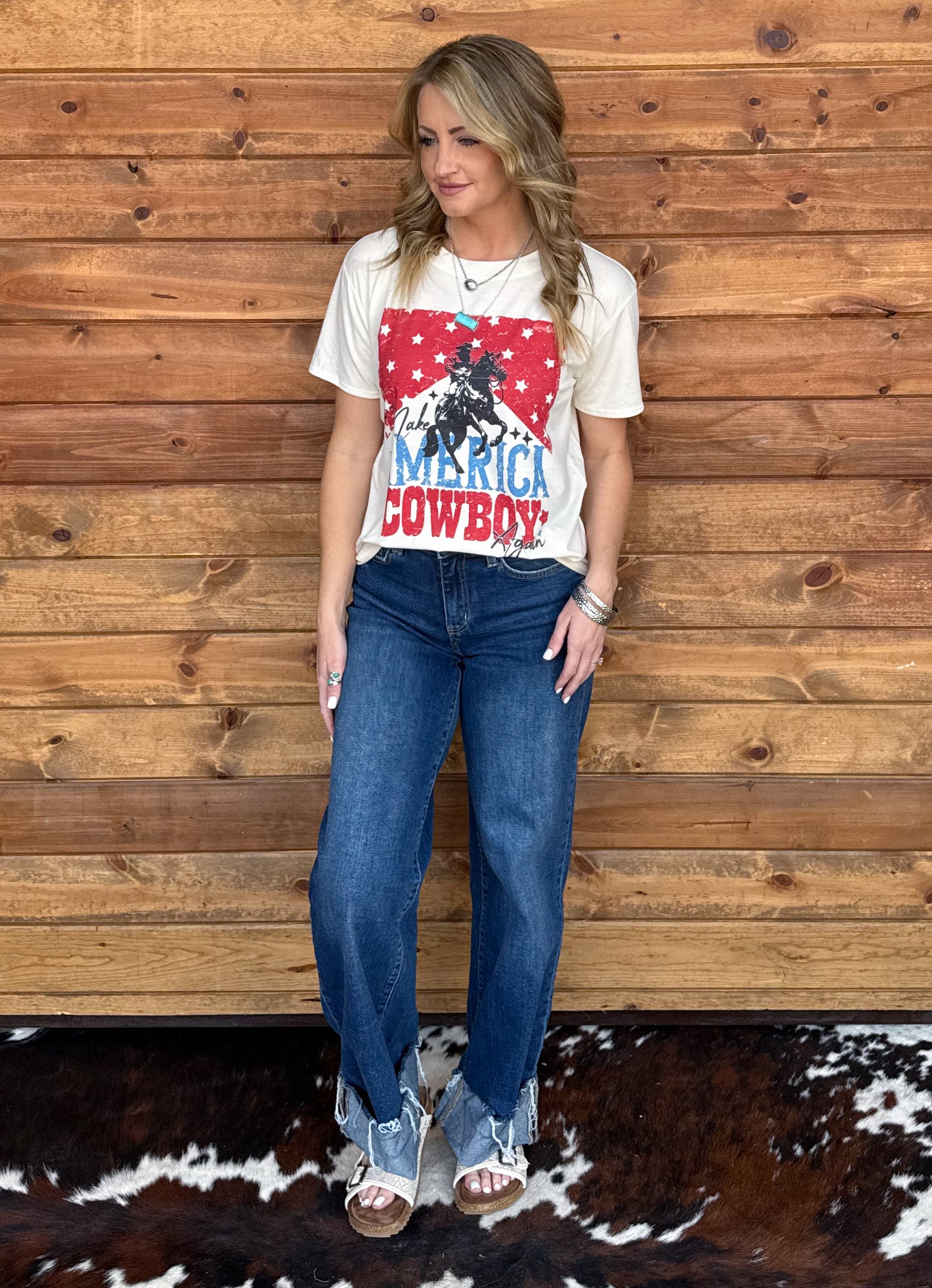 Make America Cowboy Again Top