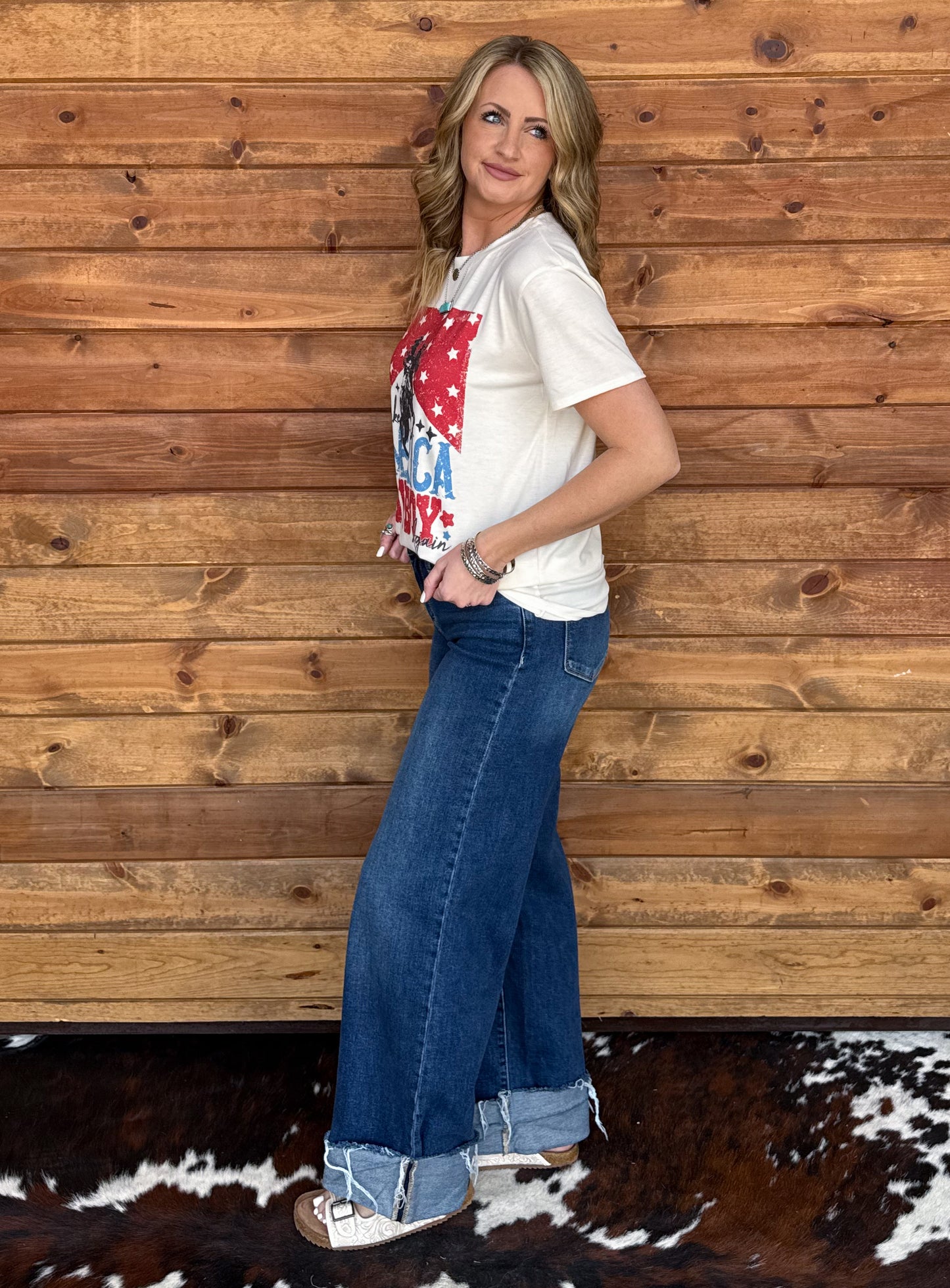 Make America Cowboy Again Top
