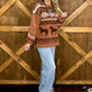 Western Holiday Sweater *Camel