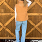 Boot Stitch Puffer Vest *Camel