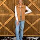 Boot Stitch Puffer Vest *Camel