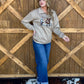 The Longhorn Pullover *Tan
