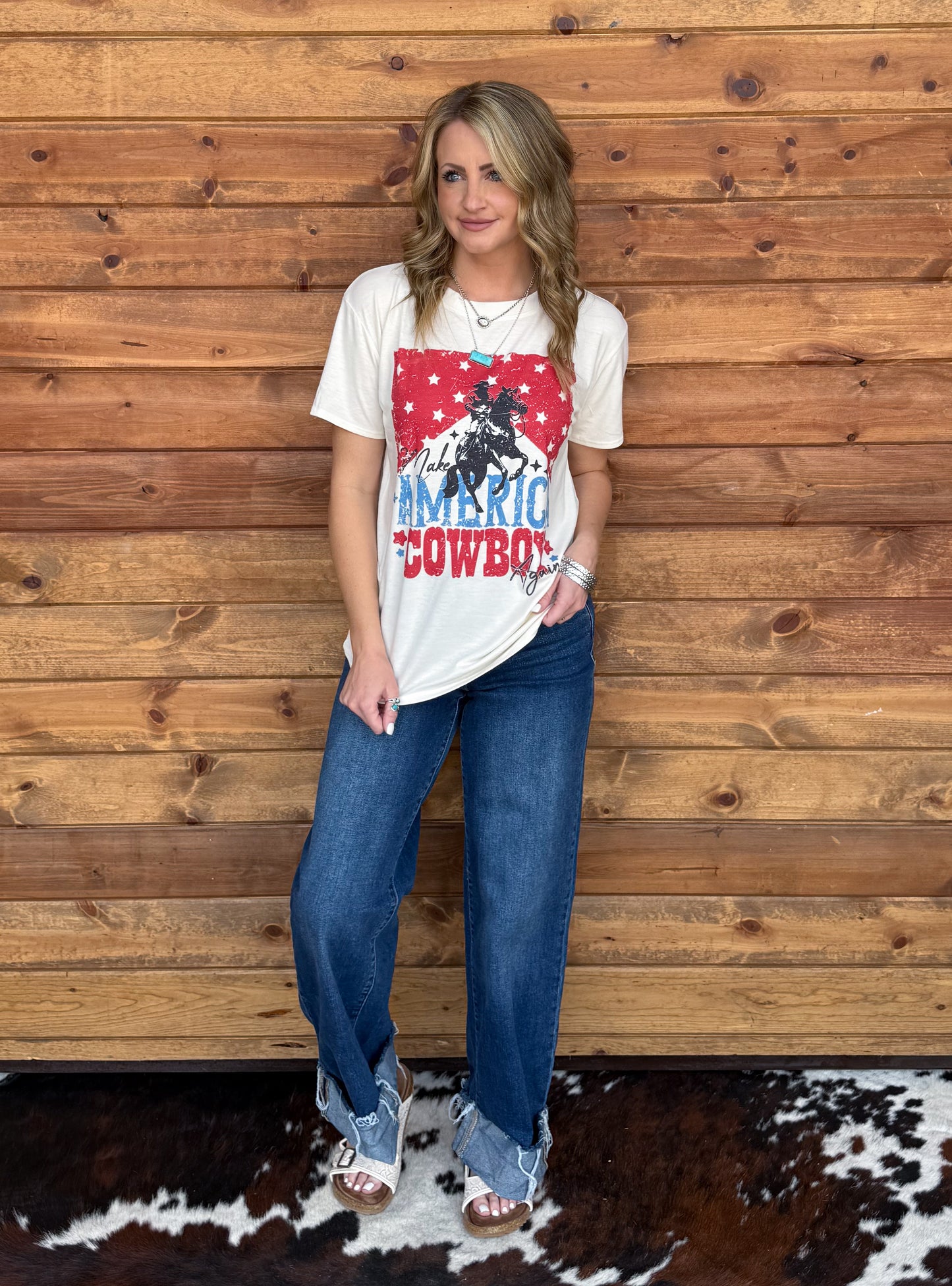 Make America Cowboy Again Top