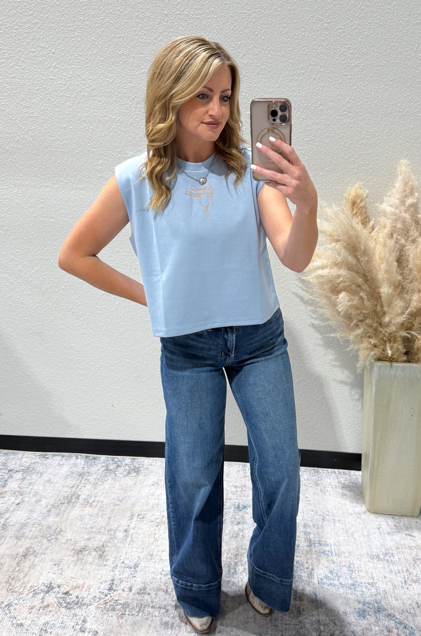Saddle Stone Tank