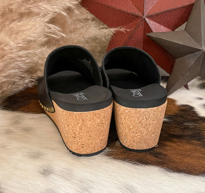Saddle Up Wedges by Corkys *Black
