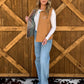 Boot Stitch Puffer Vest *Camel