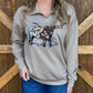 The Longhorn Pullover *Tan