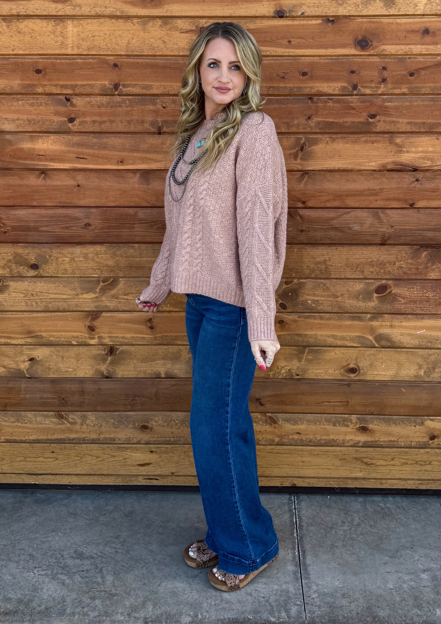 Pretty in Pink Sweater