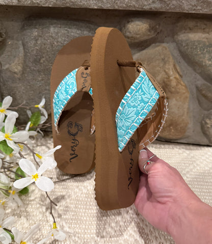 Pamela Sandals *Turquoise