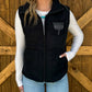 Boot Stitch Puffer Vest *Black