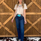 Simple Beauty Embroidered Top