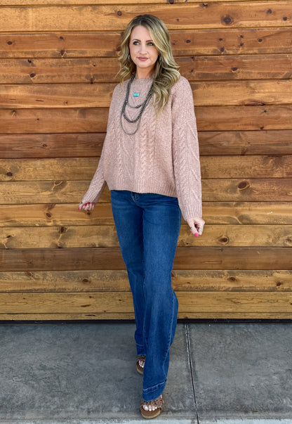 Pretty in Pink Sweater
