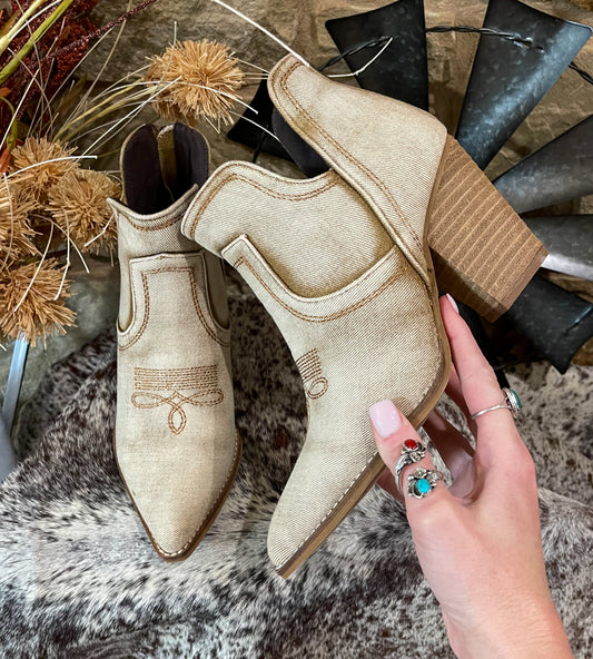 Smoke Show Booties by Corkys