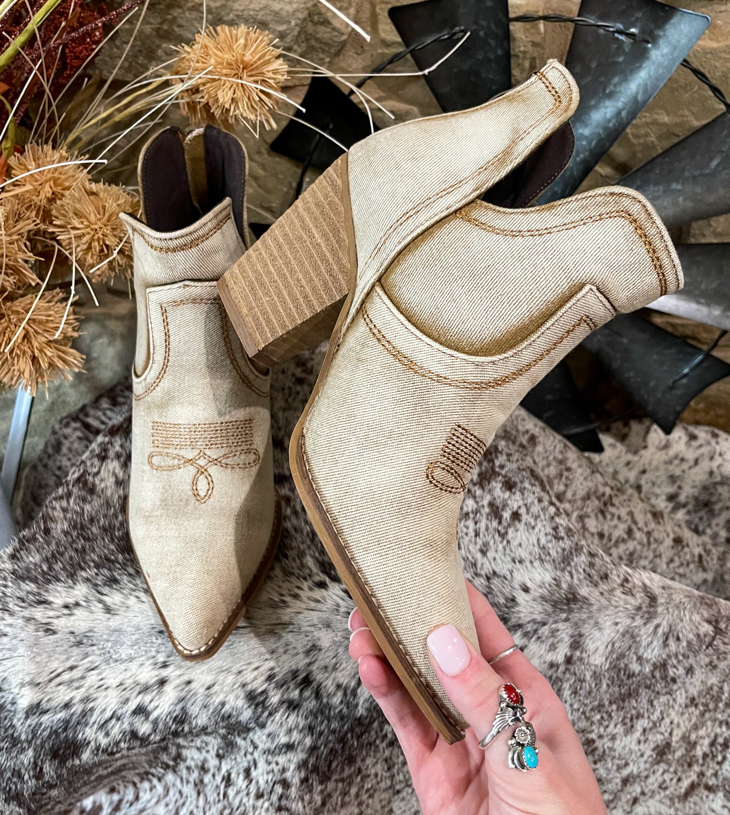 Smoke Show Booties by Corkys