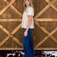 Simple Beauty Embroidered Top