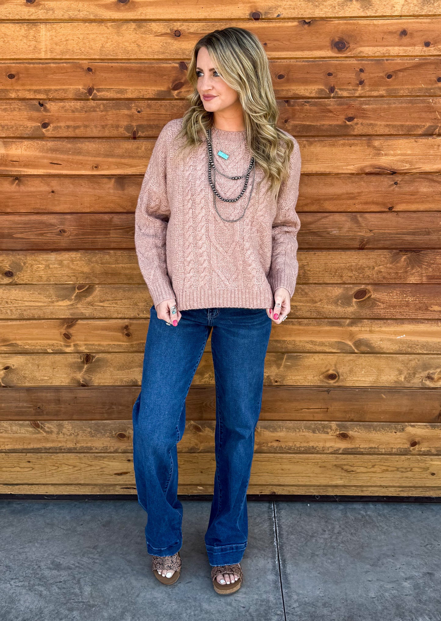 Pretty in Pink Sweater