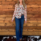 Old Western Sheer Blouse