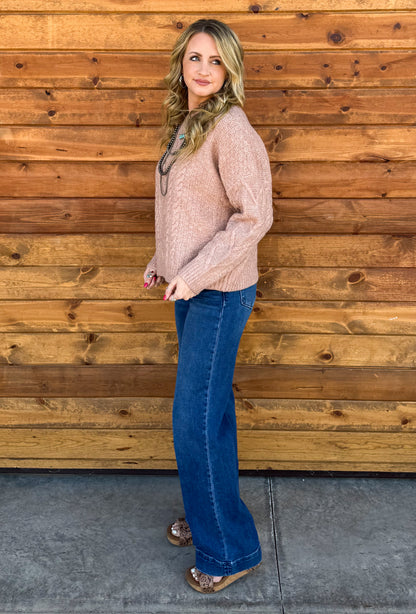 Pretty in Pink Sweater