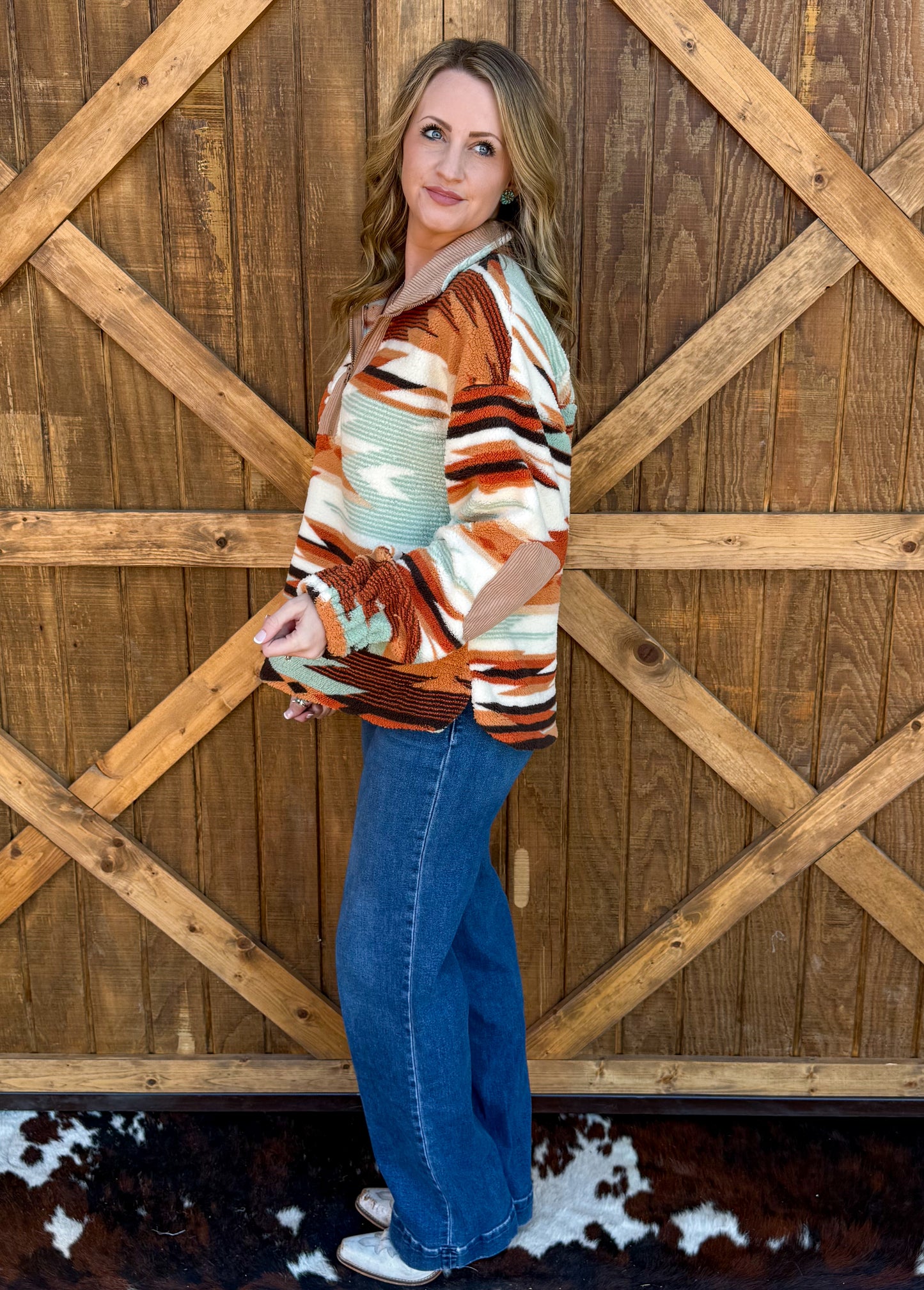 Get Western Pullover *Mint