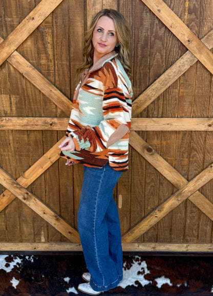 Get Western Pullover *Mint