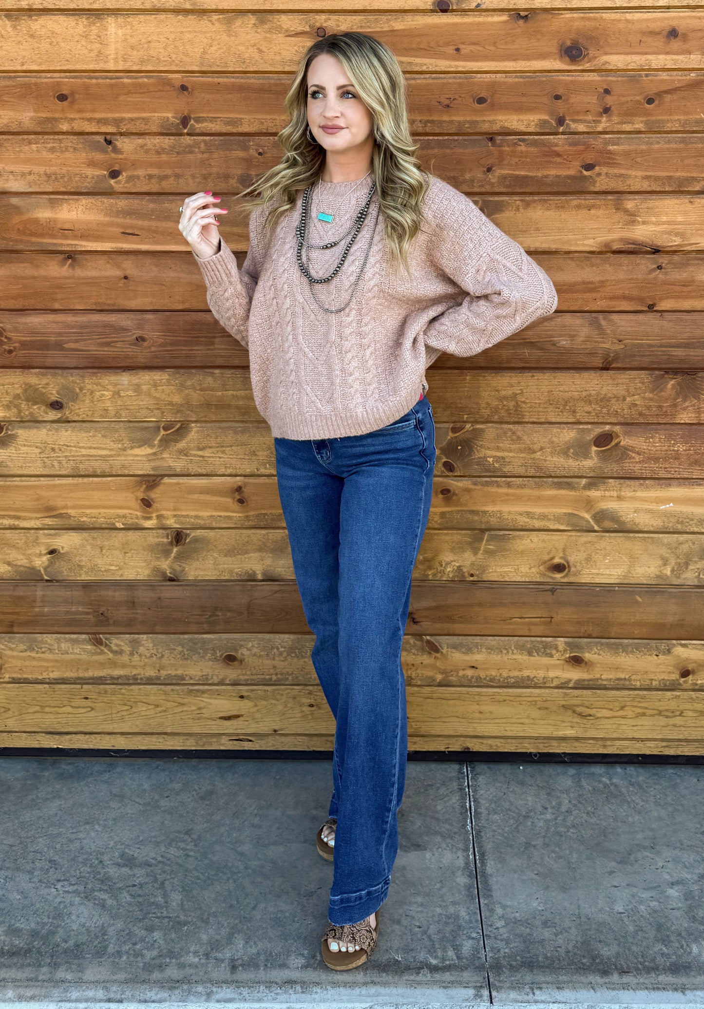 Pretty in Pink Sweater