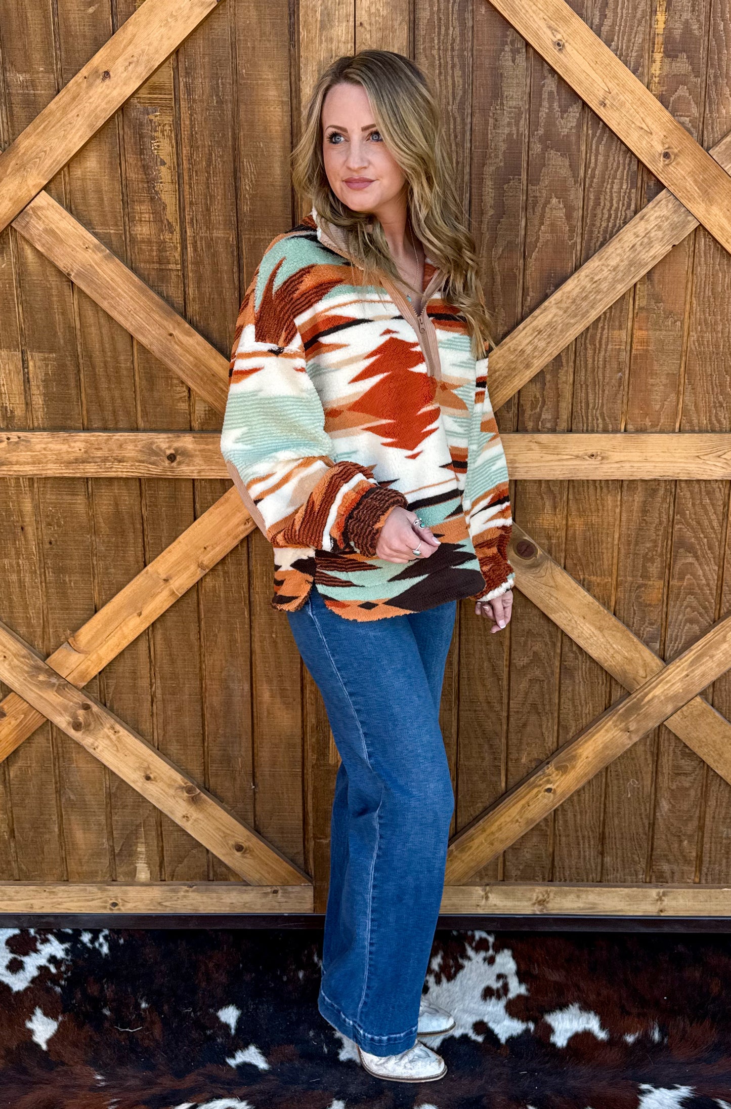Get Western Pullover *Mint