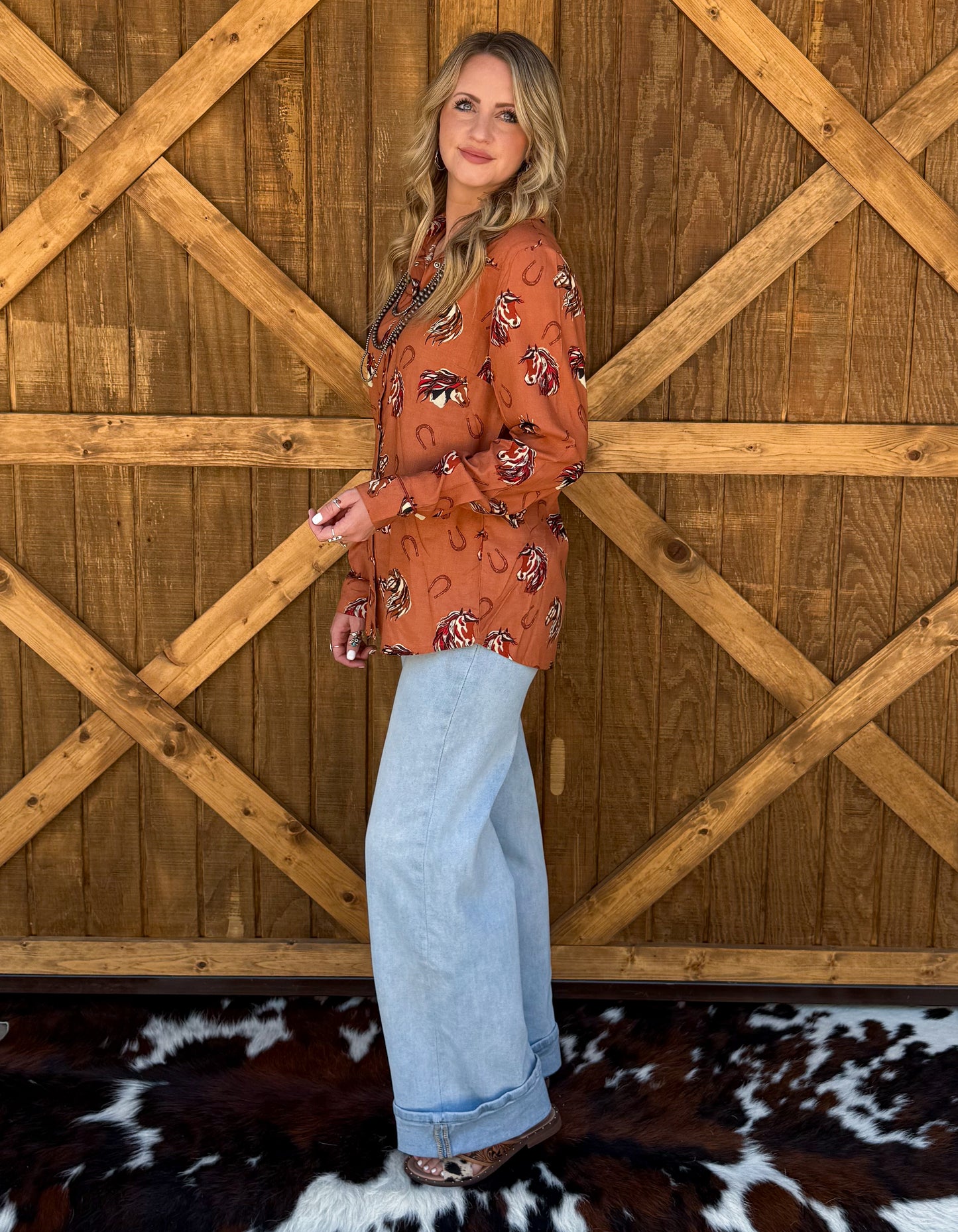 Shenandoah Pearl Snap Top