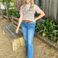 Country Tooled Mesh Top