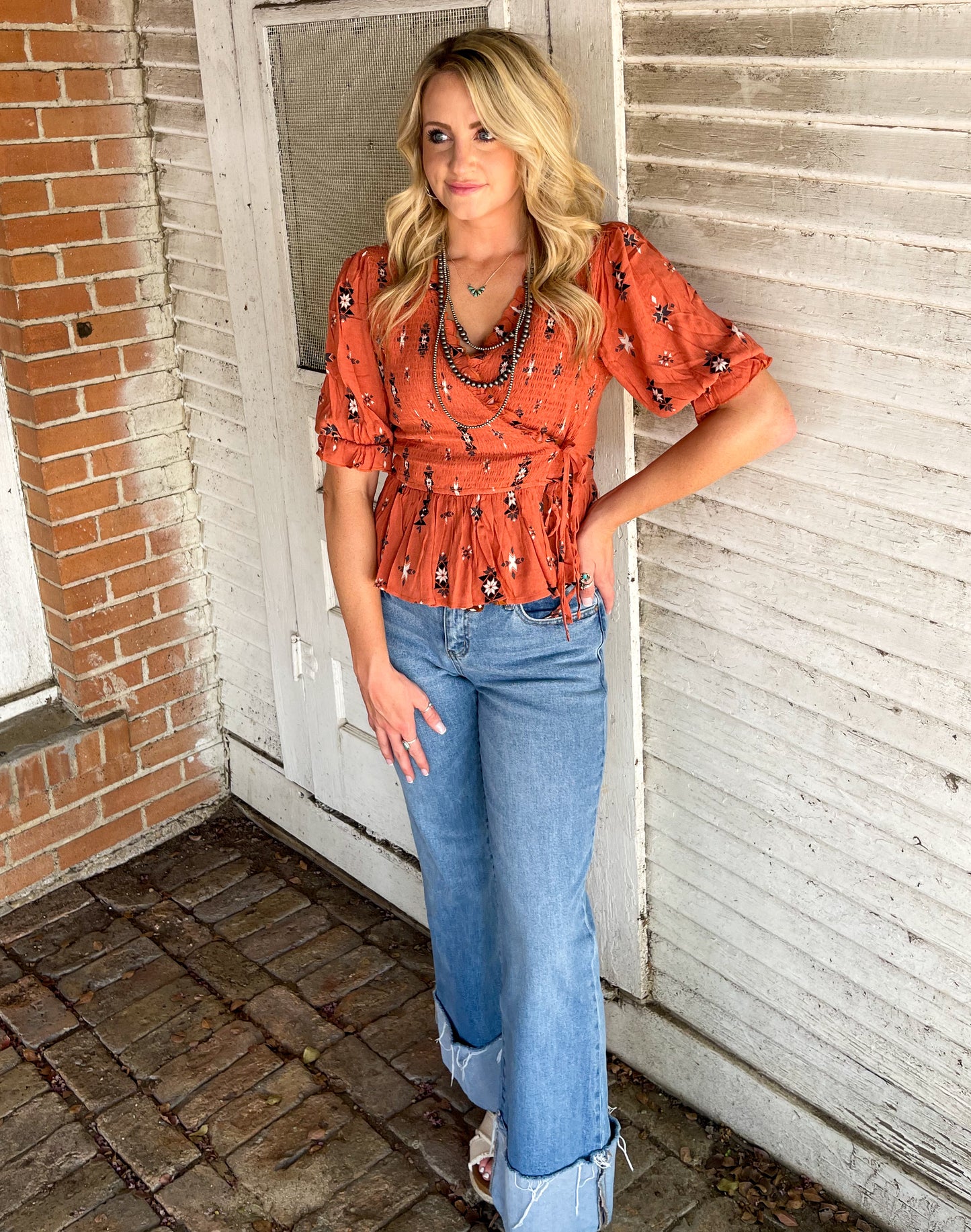 The Betty Top *Rust