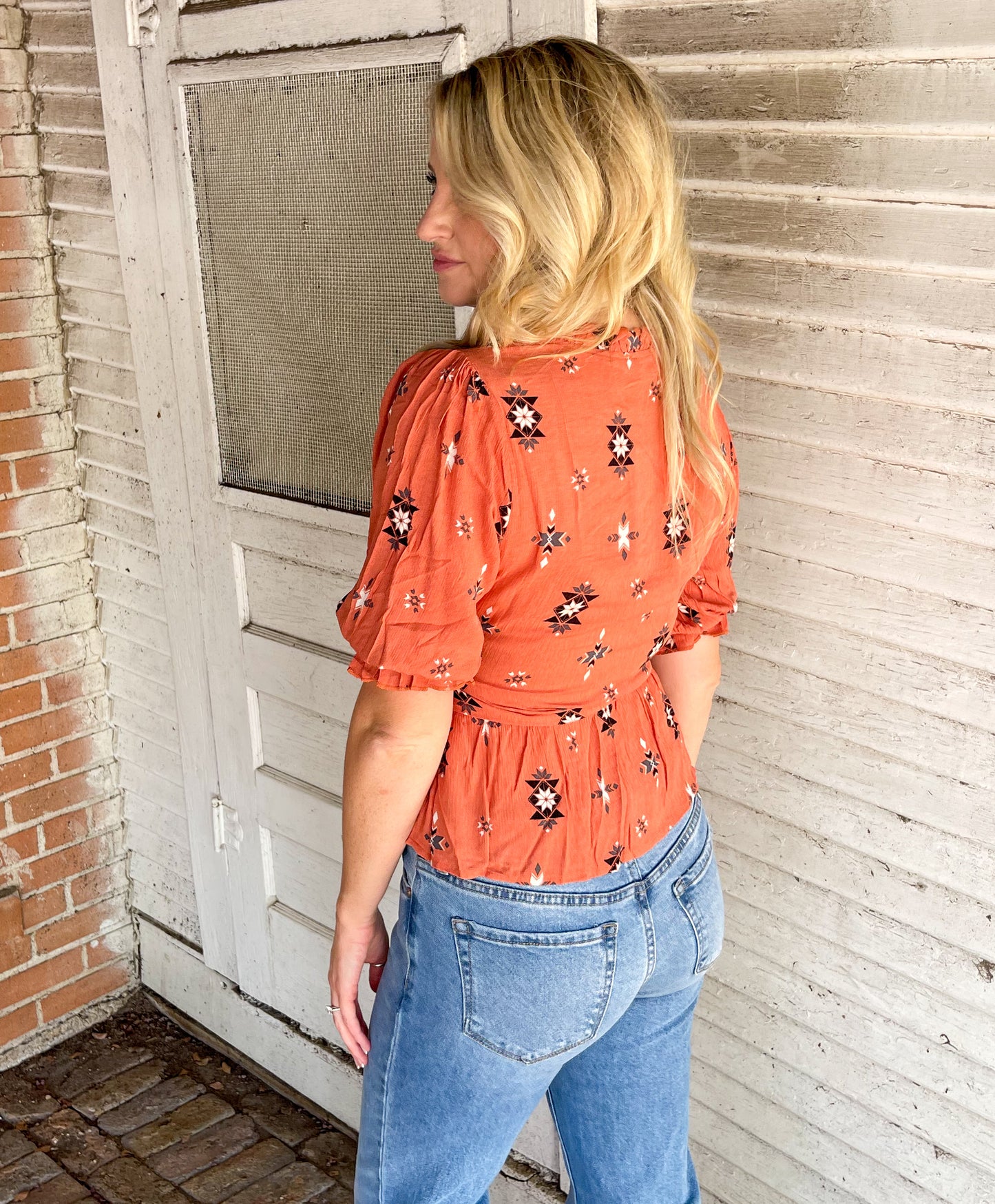 The Betty Top *Rust