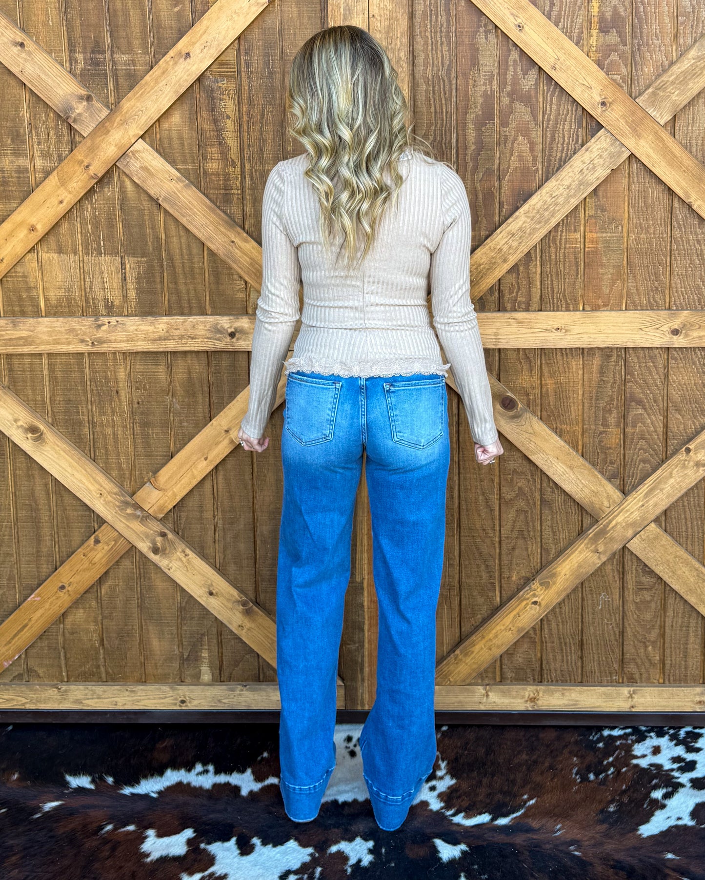 Carolina Lace Top *Taupe