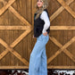 Boot Stitch Puffer Vest *Black