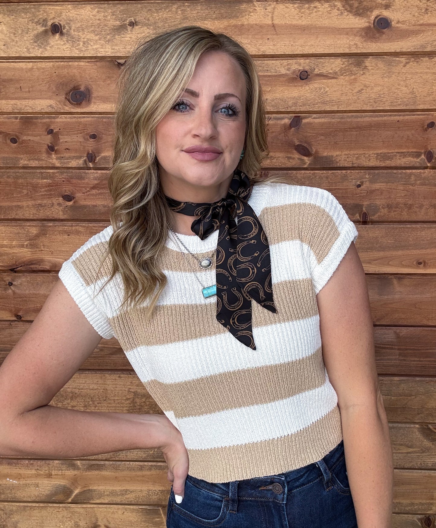 Sandy Cowgirl Top