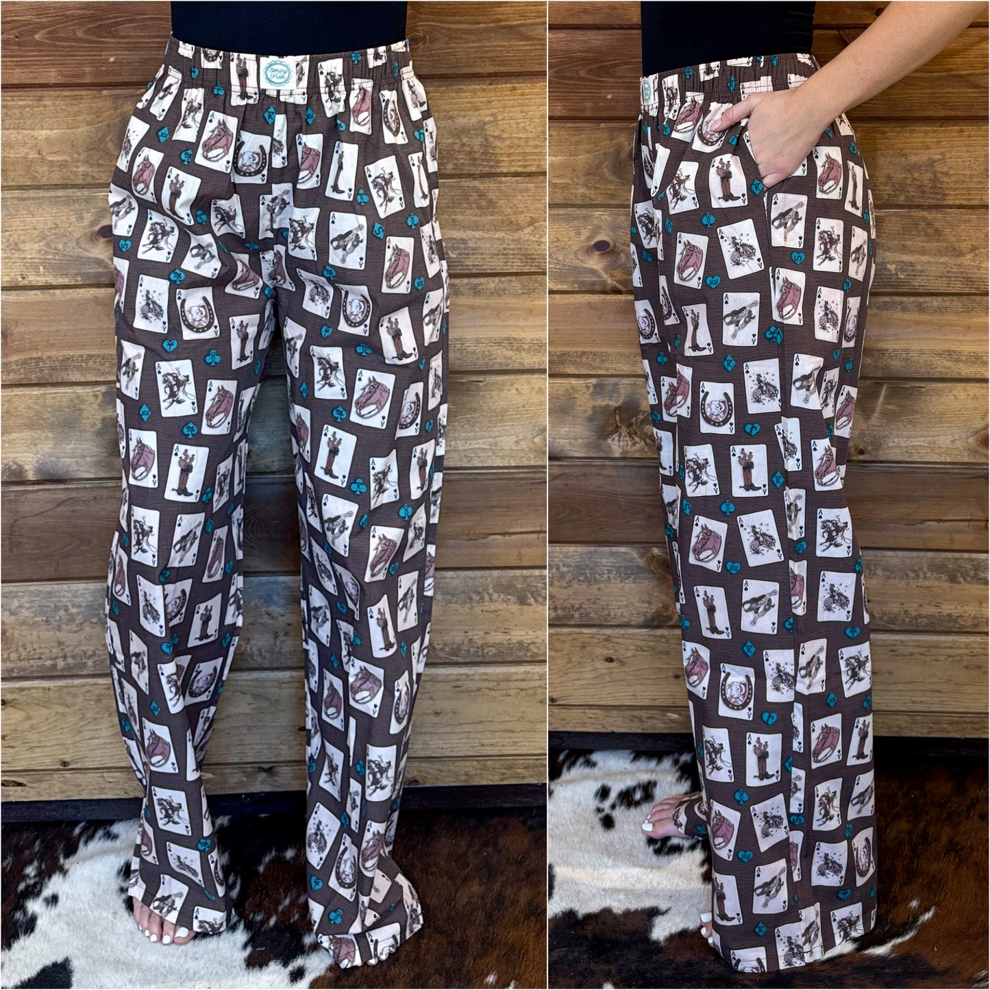 Wild Aces Boxer Pants