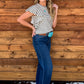 Striped Ruffle Top