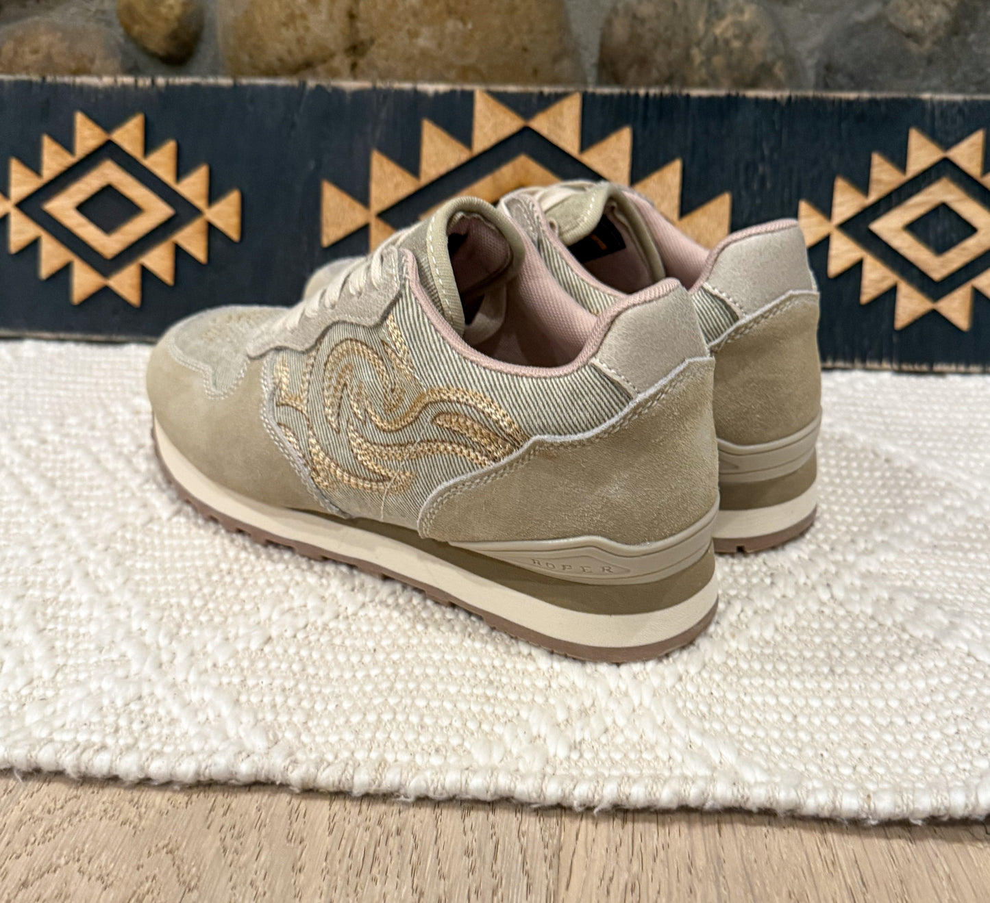 The Western Tennis Shoes *Light Tan