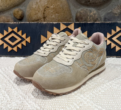 The Western Tennis Shoes *Light Tan