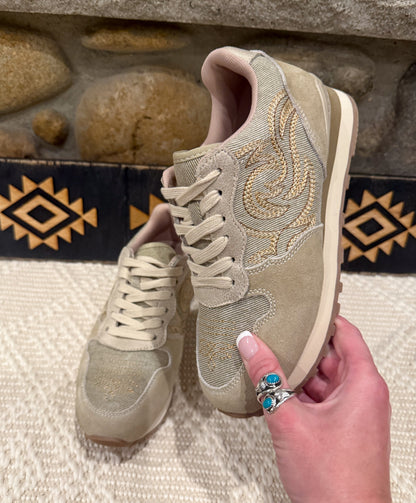 The Western Tennis Shoes *Light Tan