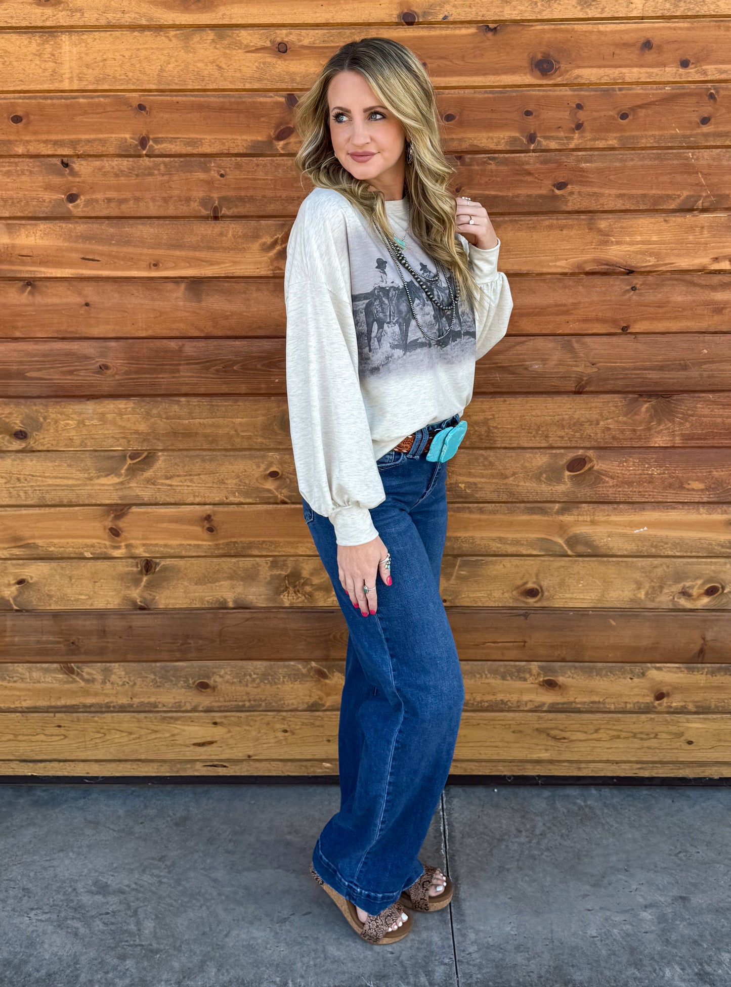 Old Time Cowboys Long Sleeve