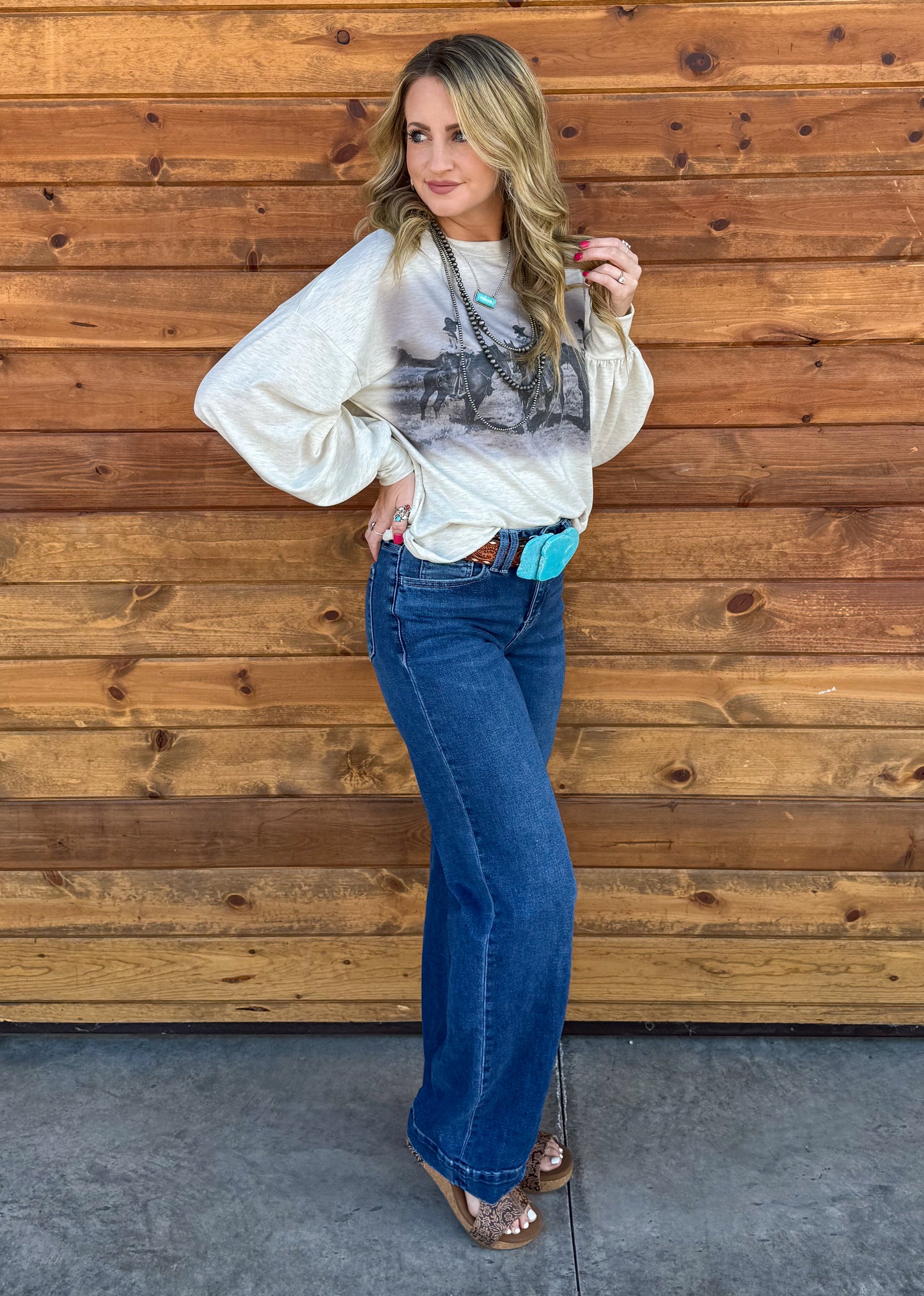 Old Time Cowboys Long Sleeve