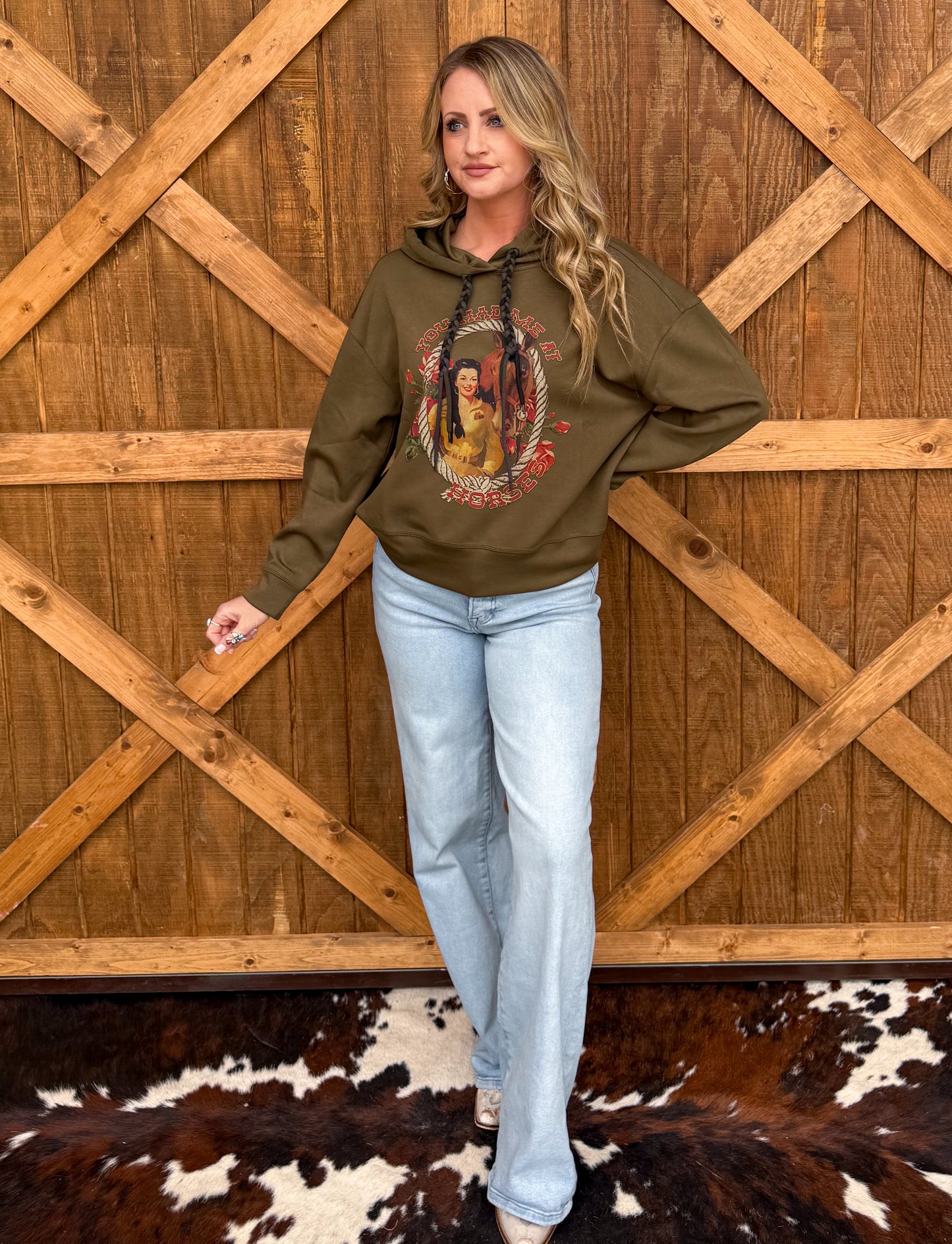 Had Me At Horses Hoodie