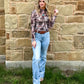 Wanted Cowboy Mesh Top