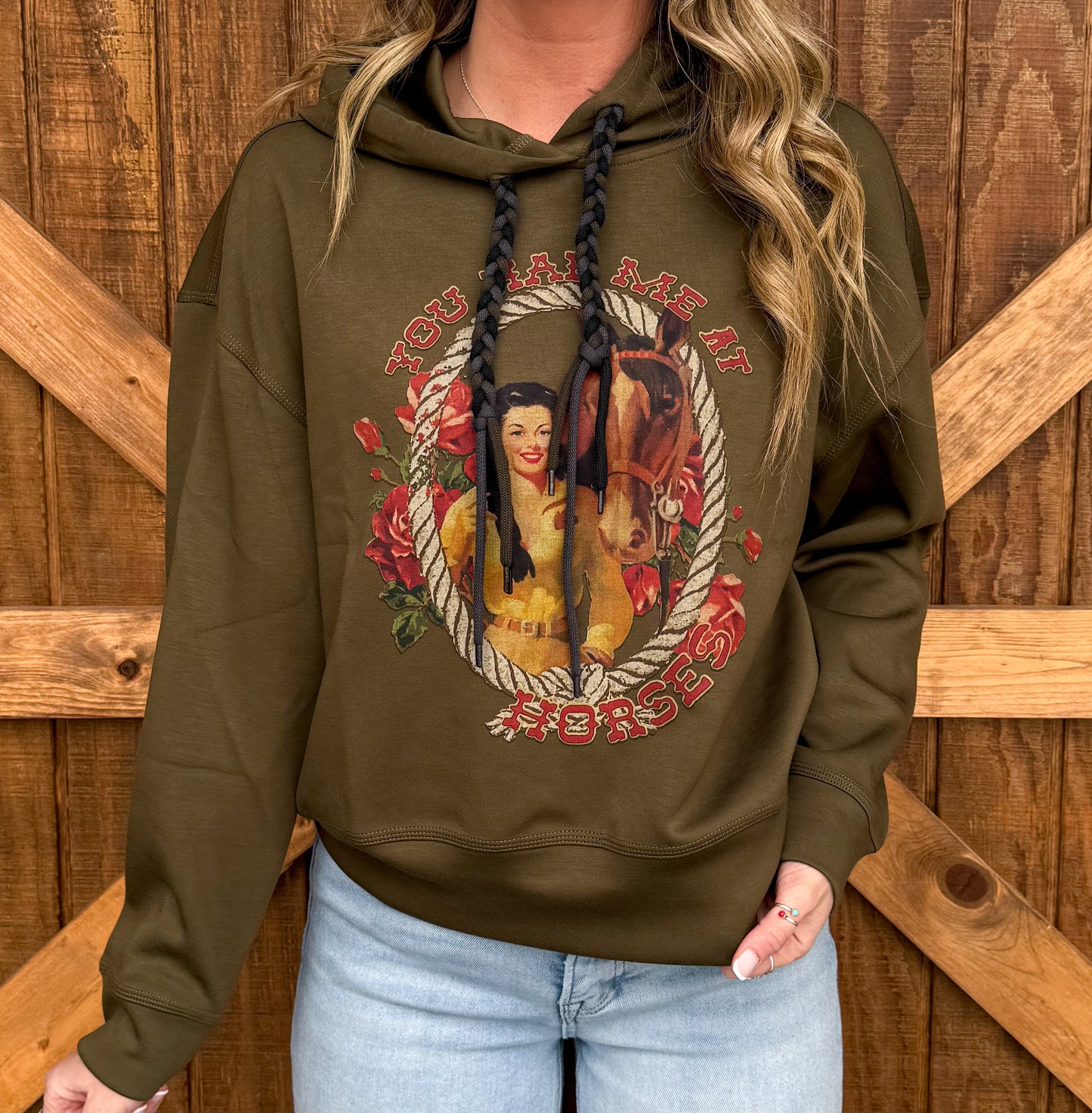 Had Me At Horses Hoodie