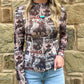Wanted Cowboy Mesh Top