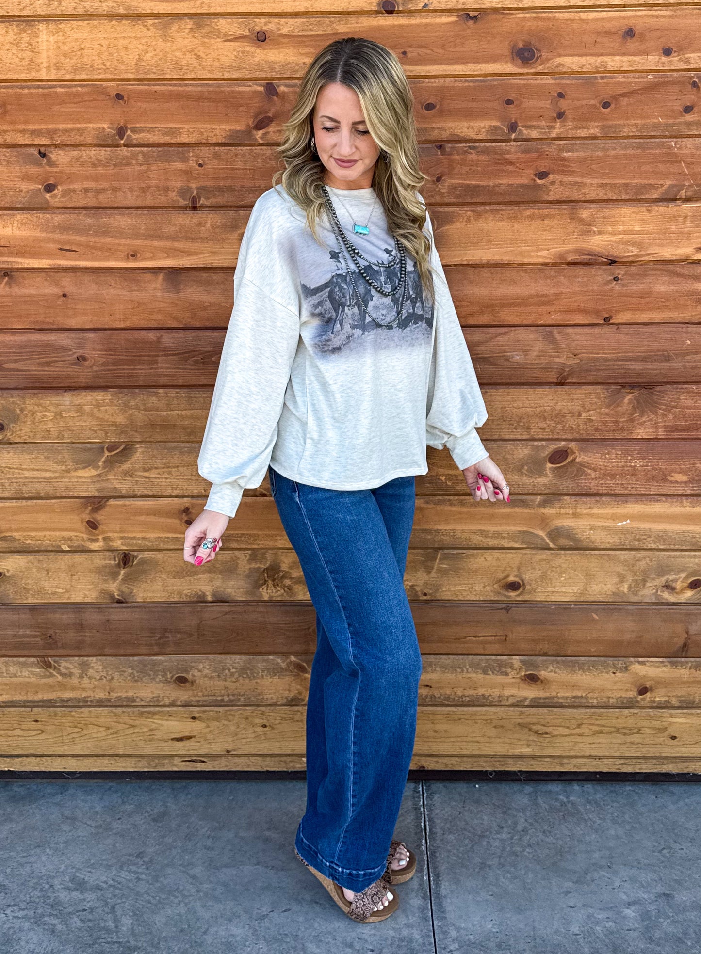 Old Time Cowboys Long Sleeve