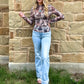 Wanted Cowboy Mesh Top