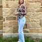 Wanted Cowboy Mesh Top