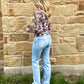 Wanted Cowboy Mesh Top
