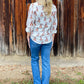 Roping Cowboy Button-Up Top