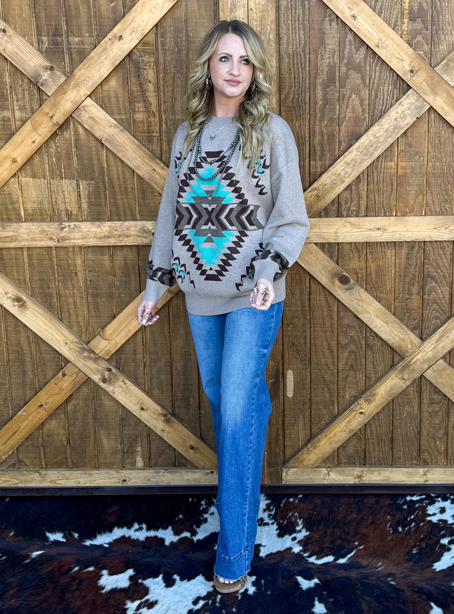 The Nevada Aztec Sweater